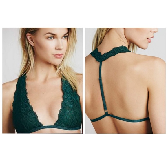 Free People Other - FREE PEOPLE LACE TRULY MADLY DEEPLY BRALETTE LARGE